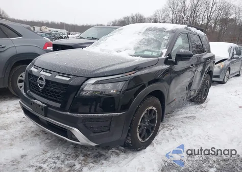 2025 Nissan Pathfinder Rock Creek 4Wd from USA, damaged, VIN 5N1DR3BD0SC280198
